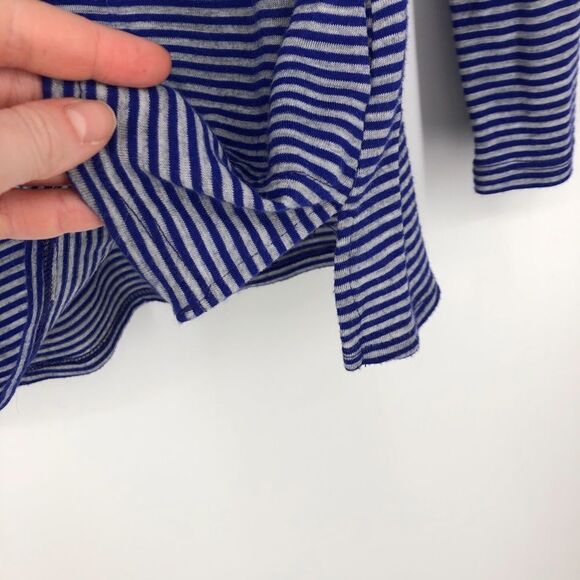 ATHLETA Striped Cowl Neck Hoodie Top - Picture 8 of 10